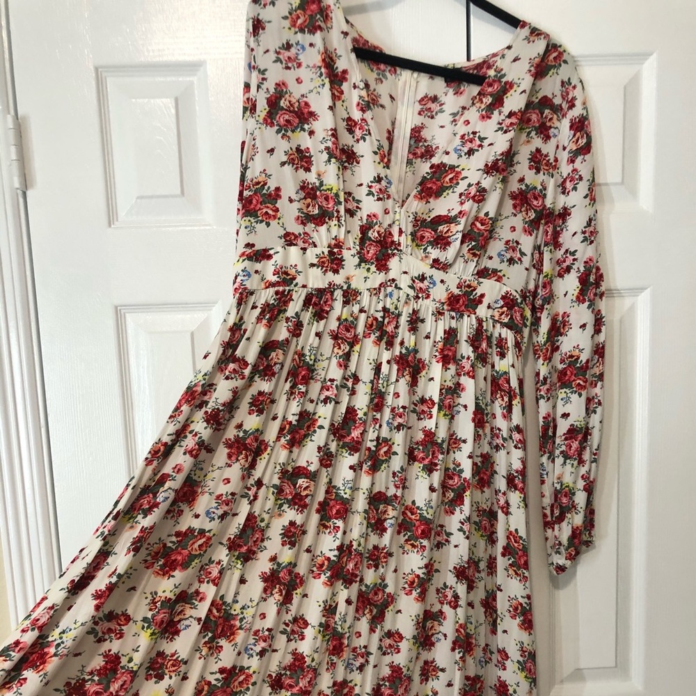 Floral maxi dress